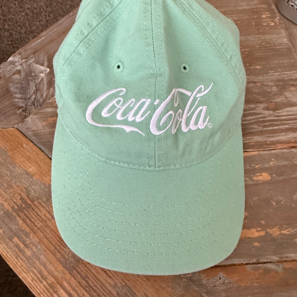 Coca Cola Kids Light Green Hat‎